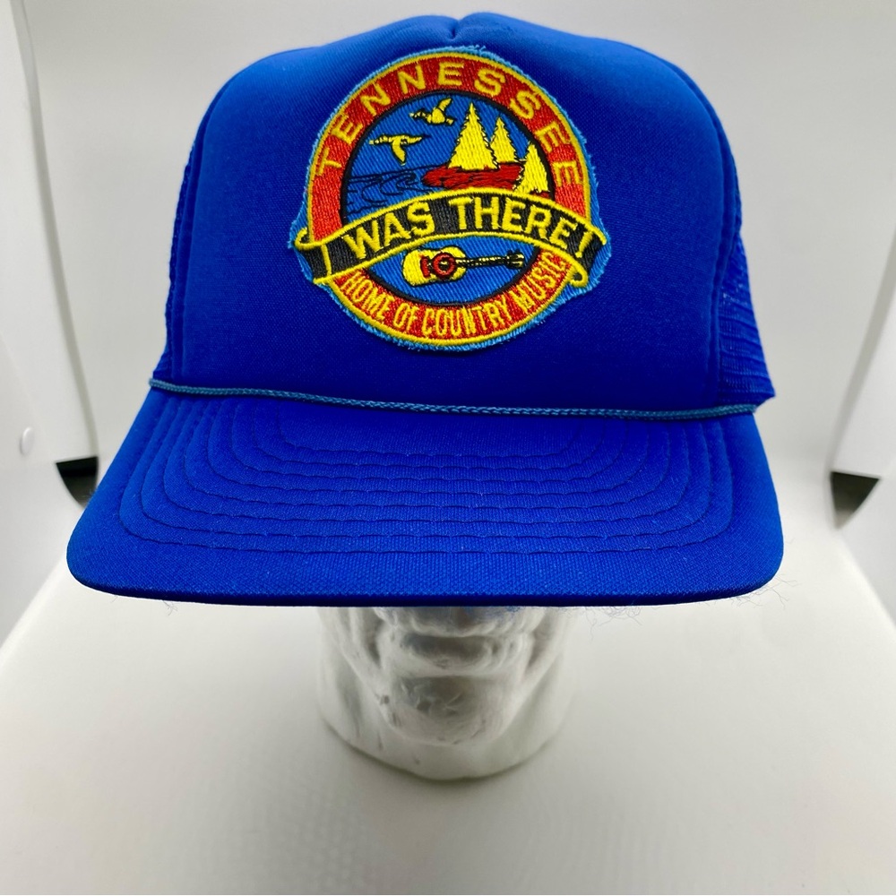 Tennessee Was There Blue Patch Trucker Hat